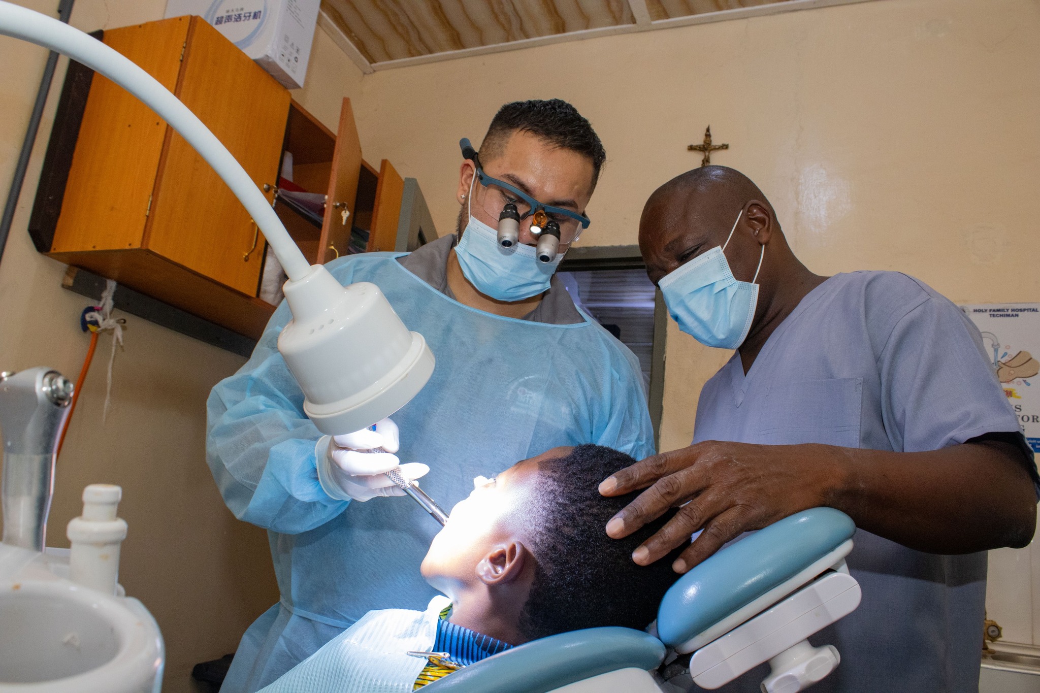 <p>Operation International Dental Mission in session</p>